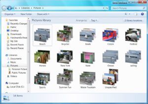 File Organization in Windows 7