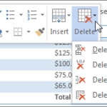How to Delete Rows and Columns in Excel